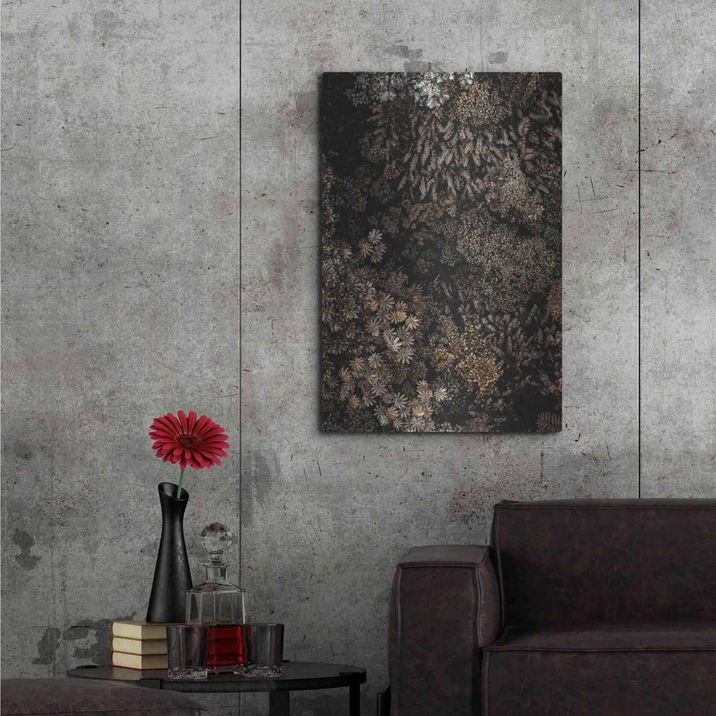 Luxe Metal Art 'Secret 11' by Design Fabrikken, Metal Wall Art,24x36