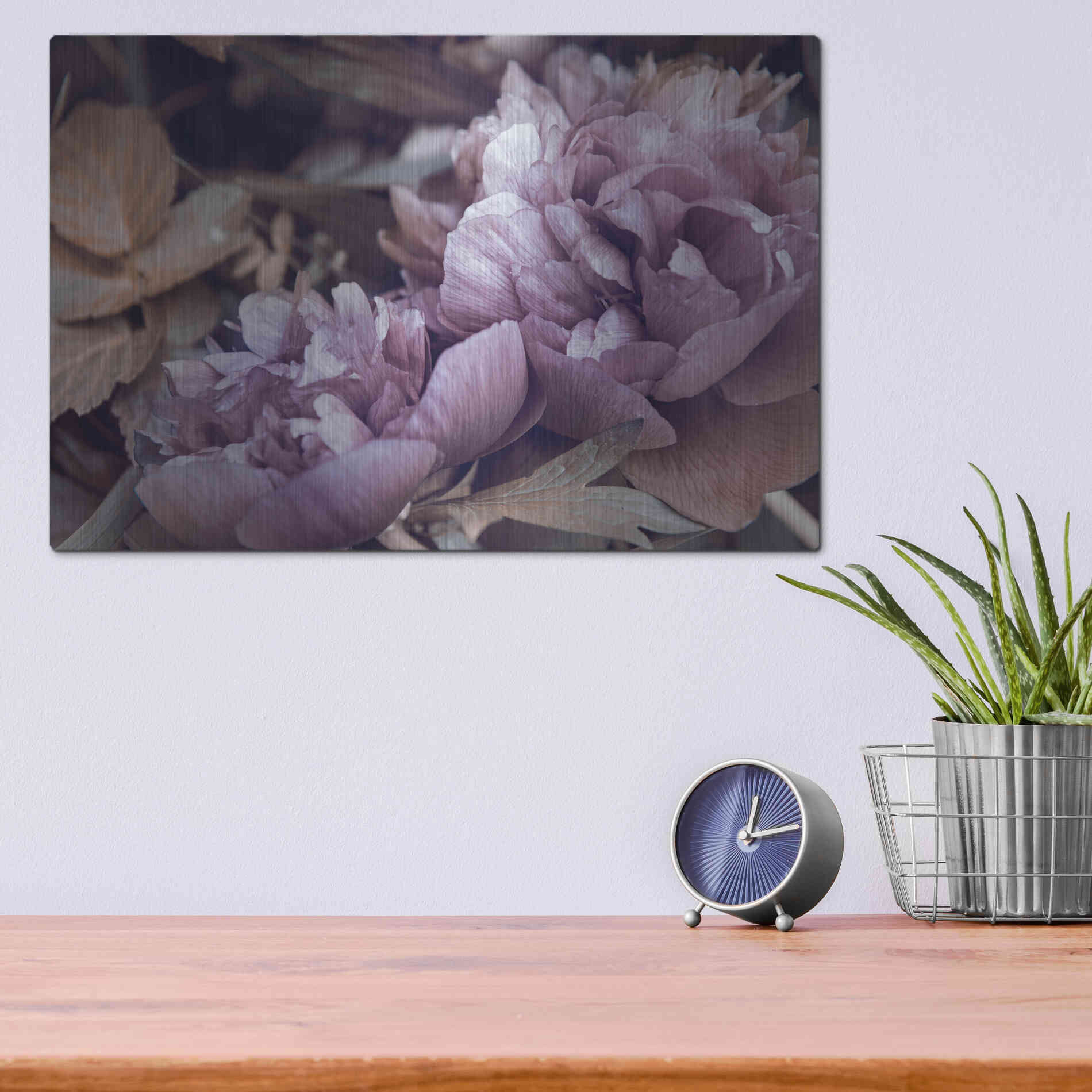 Luxe Metal Art 'Secret 14' by Design Fabrikken, Metal Wall Art,16x12