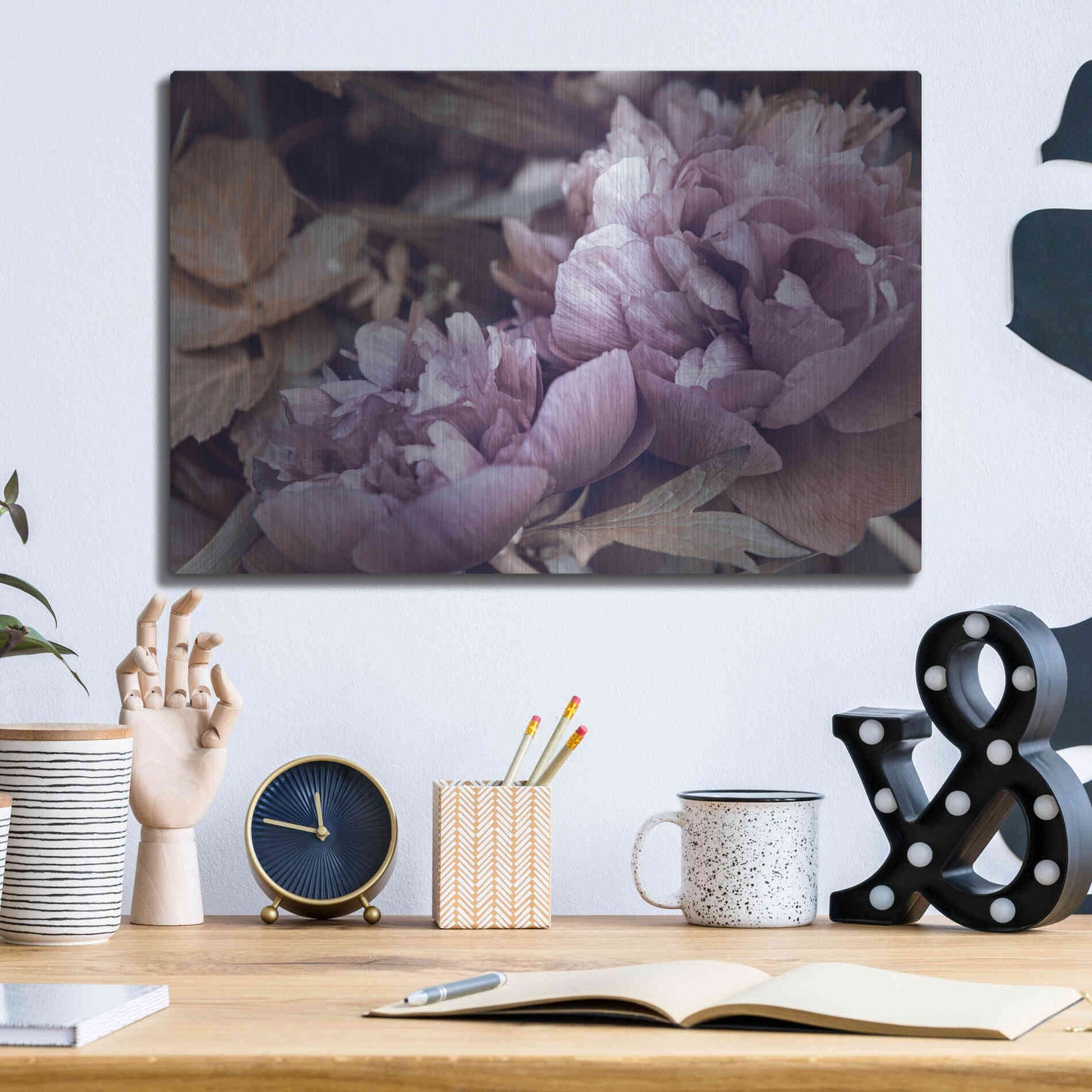 Luxe Metal Art 'Secret 14' by Design Fabrikken, Metal Wall Art,16x12