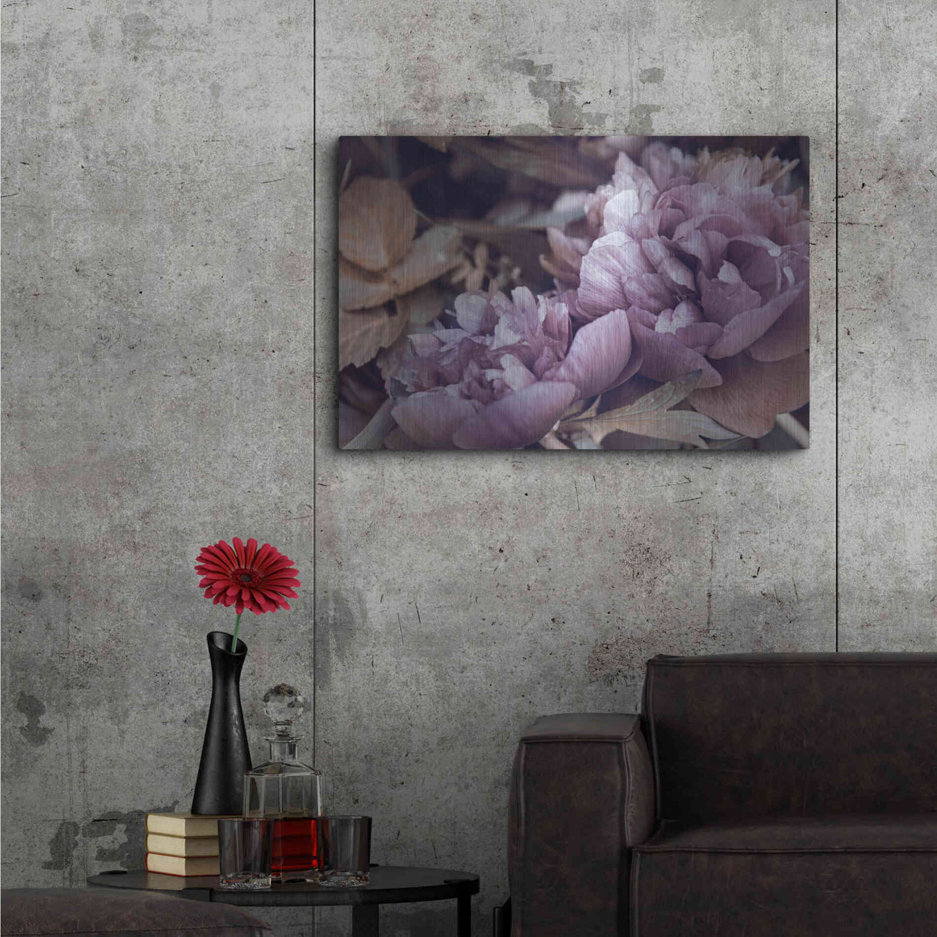 Luxe Metal Art 'Secret 14' by Design Fabrikken, Metal Wall Art,36x24