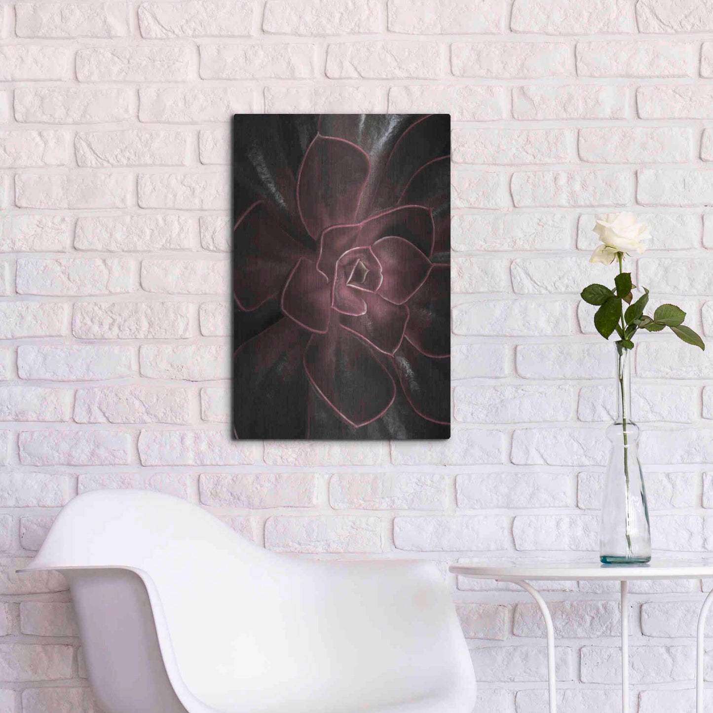 Luxe Metal Art 'Secret 16' by Design Fabrikken, Metal Wall Art,16x24