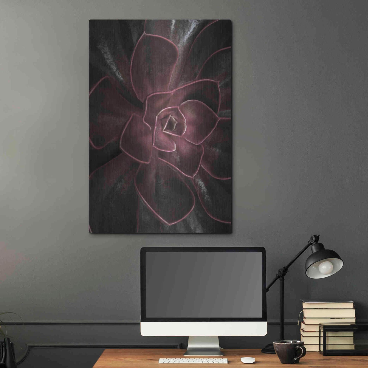 Luxe Metal Art 'Secret 16' by Design Fabrikken, Metal Wall Art,24x36