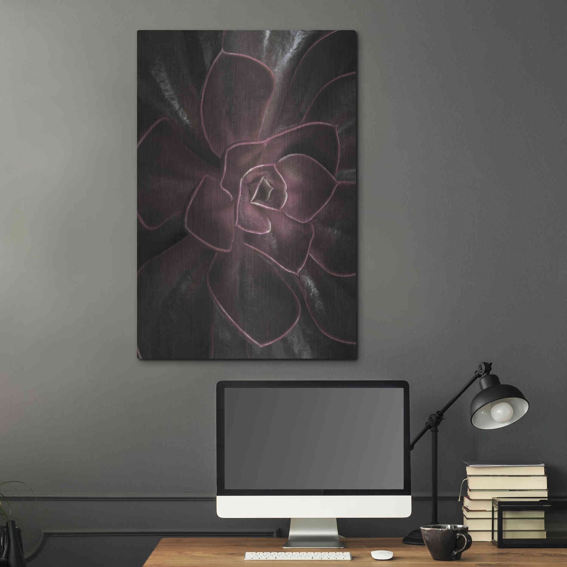 Luxe Metal Art 'Secret 16' by Design Fabrikken, Metal Wall Art,24x36