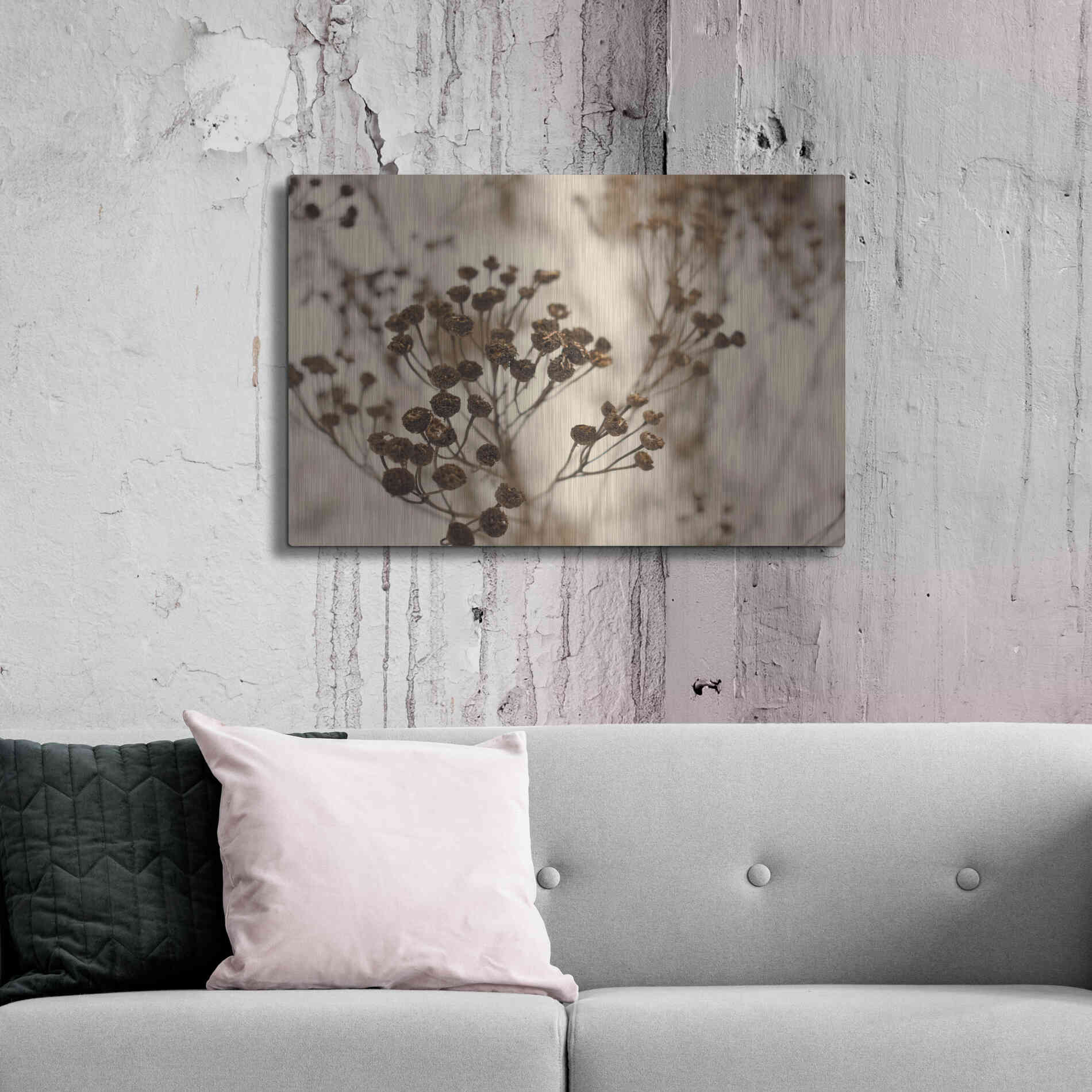 Luxe Metal Art 'Secret 3' by Design Fabrikken, Metal Wall Art,36x24