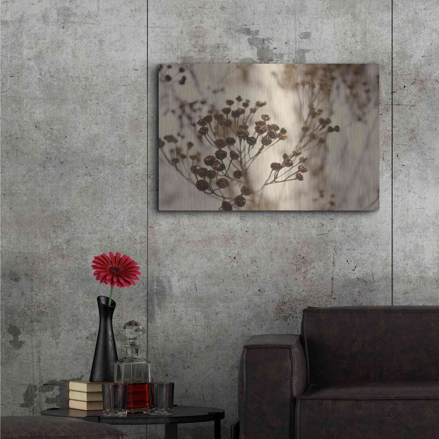 Luxe Metal Art 'Secret 3' by Design Fabrikken, Metal Wall Art,36x24