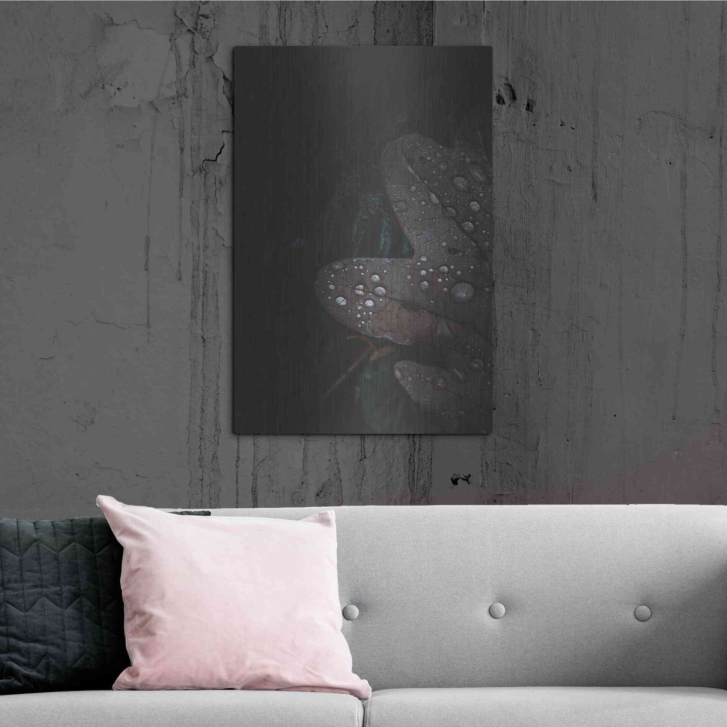 Luxe Metal Art 'Secret 5' by Design Fabrikken, Metal Wall Art,24x36