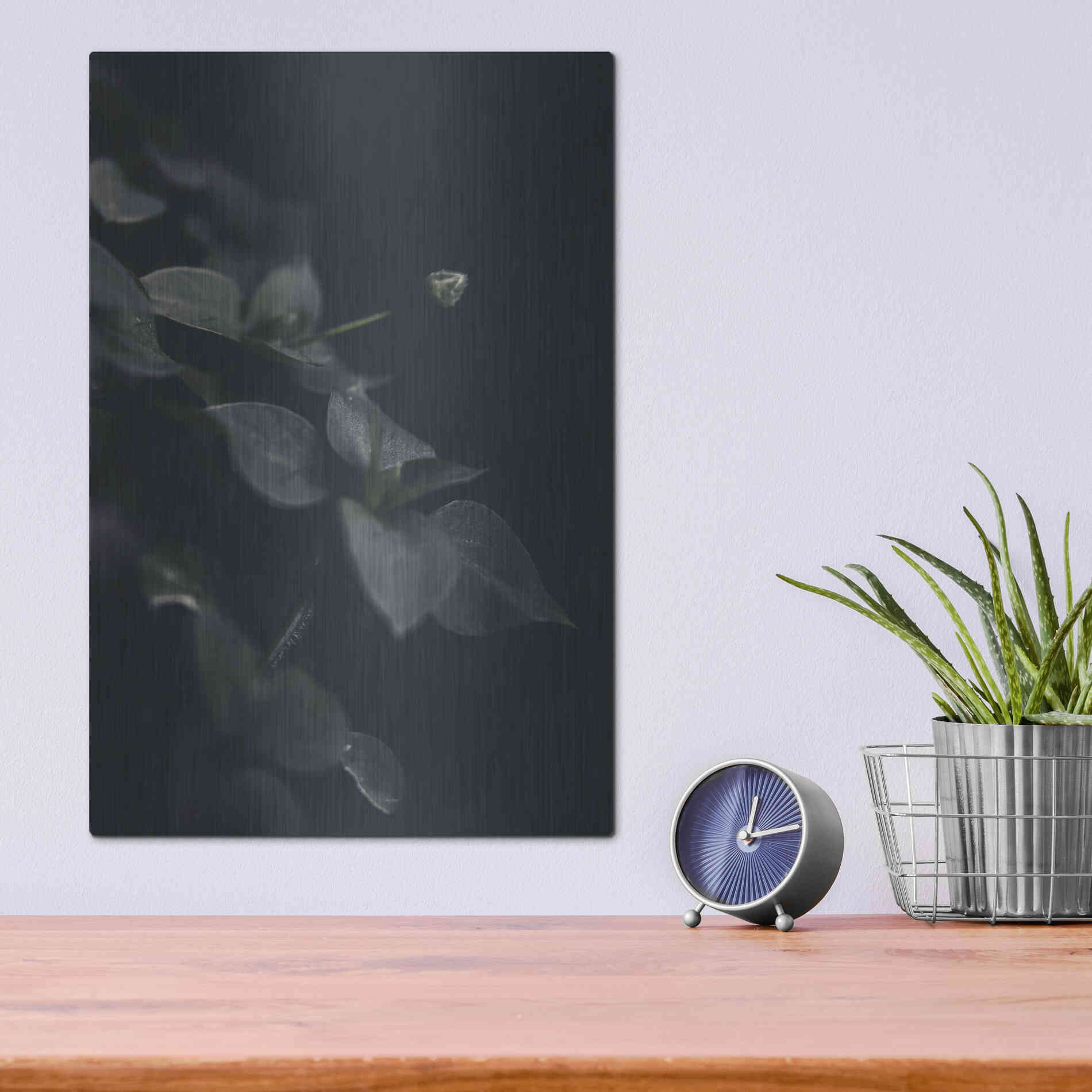 Luxe Metal Art 'Secret 9' by Design Fabrikken, Metal Wall Art,12x16