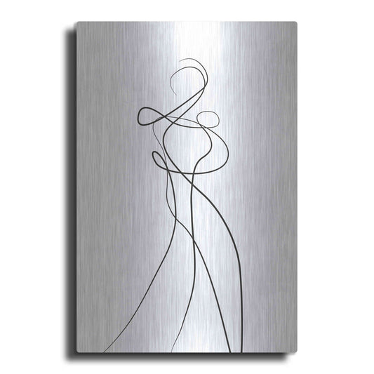 Luxe Metal Art 'Shape of You 2' by Design Fabrikken, Metal Wall Art