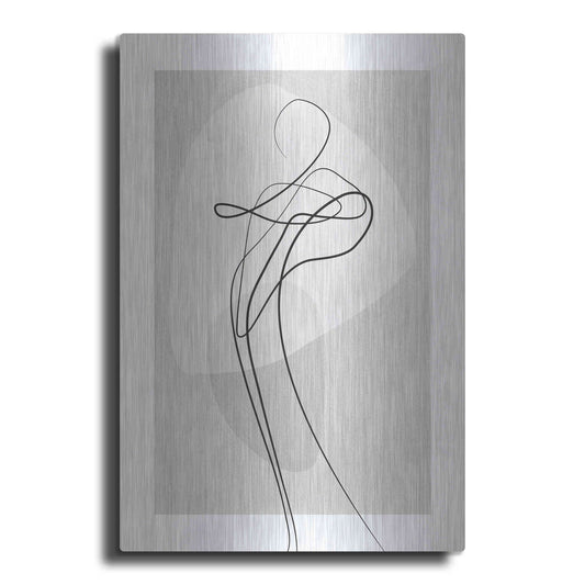 Luxe Metal Art 'Shape of You 3' by Design Fabrikken, Metal Wall Art
