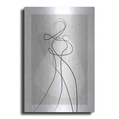 Luxe Metal Art 'Shape of You 4' by Design Fabrikken, Metal Wall Art