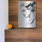 Luxe Metal Art 'Silhouette 2' by Design Fabrikken, Metal Wall Art,12x16