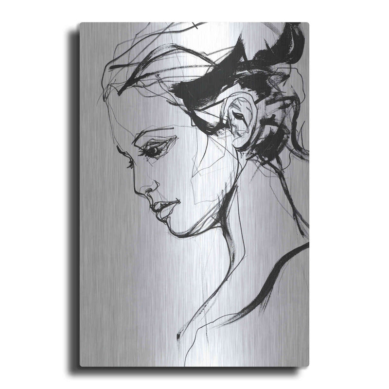 Luxe Metal Art 'Silhouette 2' by Design Fabrikken, Metal Wall Art