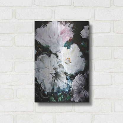 Luxe Metal Art 'Soft Hue Flowers' by Design Fabrikken, Metal Wall Art,12x16