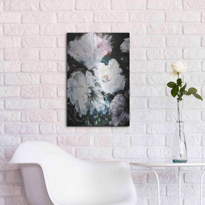 Luxe Metal Art 'Soft Hue Flowers' by Design Fabrikken, Metal Wall Art,16x24