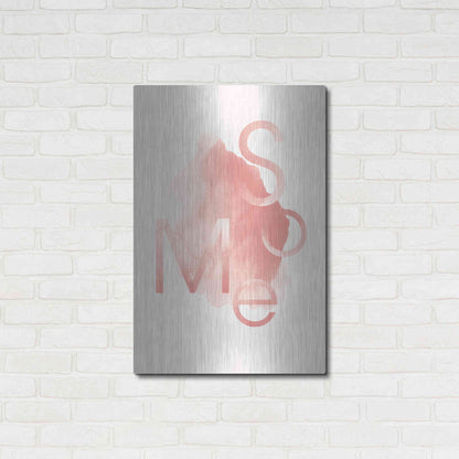 Luxe Metal Art 'Some' by Design Fabrikken, Metal Wall Art,24x36