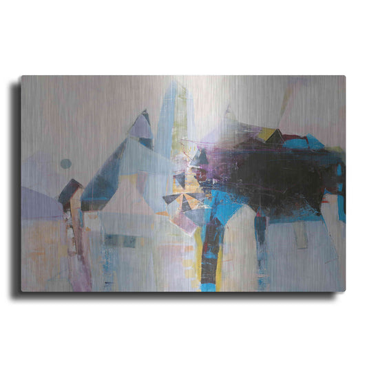 Luxe Metal Art 'Spinning Mill 1' by Design Fabrikken, Metal Wall Art