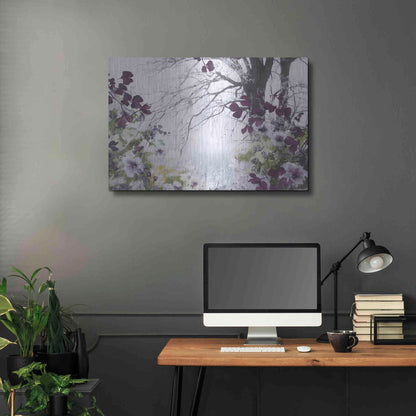 Luxe Metal Art 'Springtime' by Design Fabrikken, Metal Wall Art,36x24