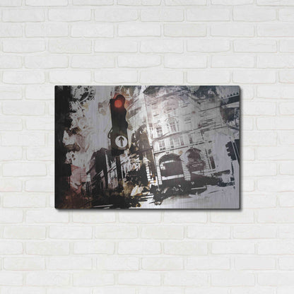 Luxe Metal Art 'Traffic' by Jonathan Lam, Metal Wall Art,36x24