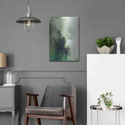 Luxe Metal Art 'Still Water 8' by Design Fabrikken, Metal Wall Art,16x24