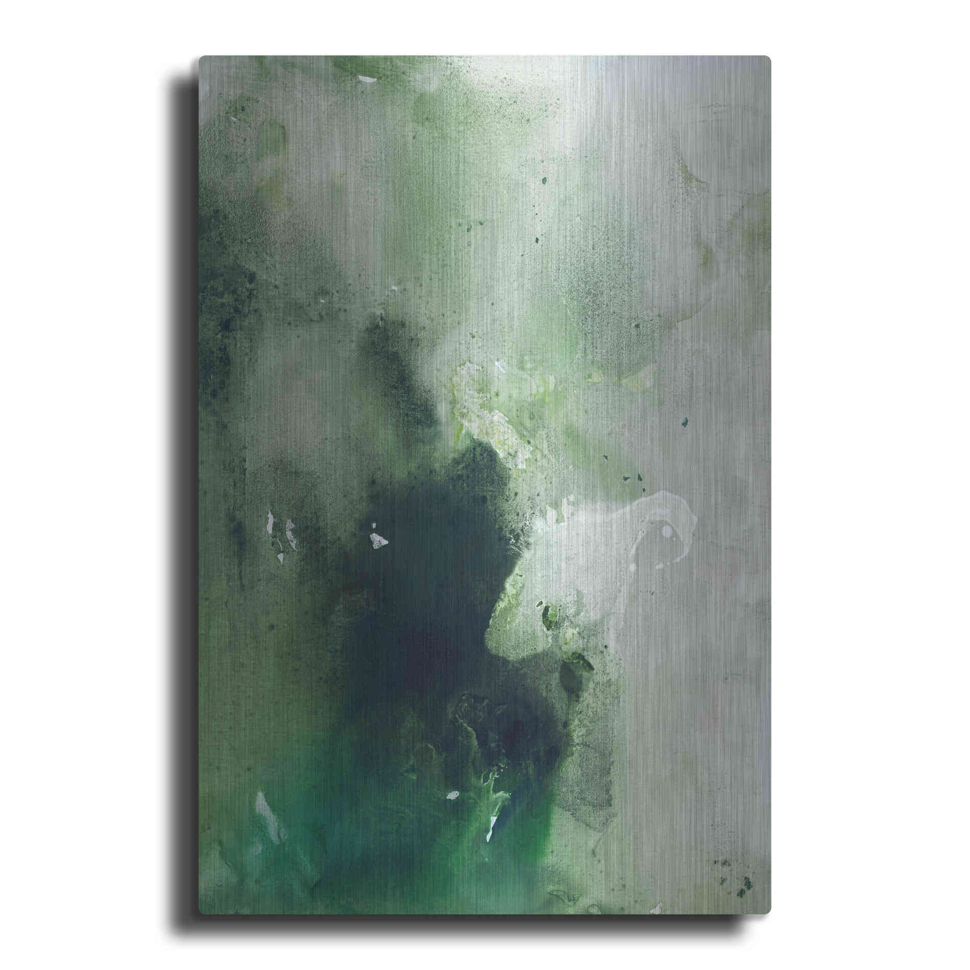 Luxe Metal Art 'Still Water 8' by Design Fabrikken, Metal Wall Art