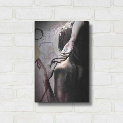 Luxe Metal Art 'Studio 3 Colors' by Design Fabrikken, Metal Wall Art,12x16