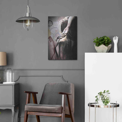 Luxe Metal Art 'Studio 3 Colors' by Design Fabrikken, Metal Wall Art,16x24