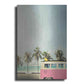 Luxe Metal Art 'Surf Bus Pink' by Design Fabrikken, Metal Wall Art