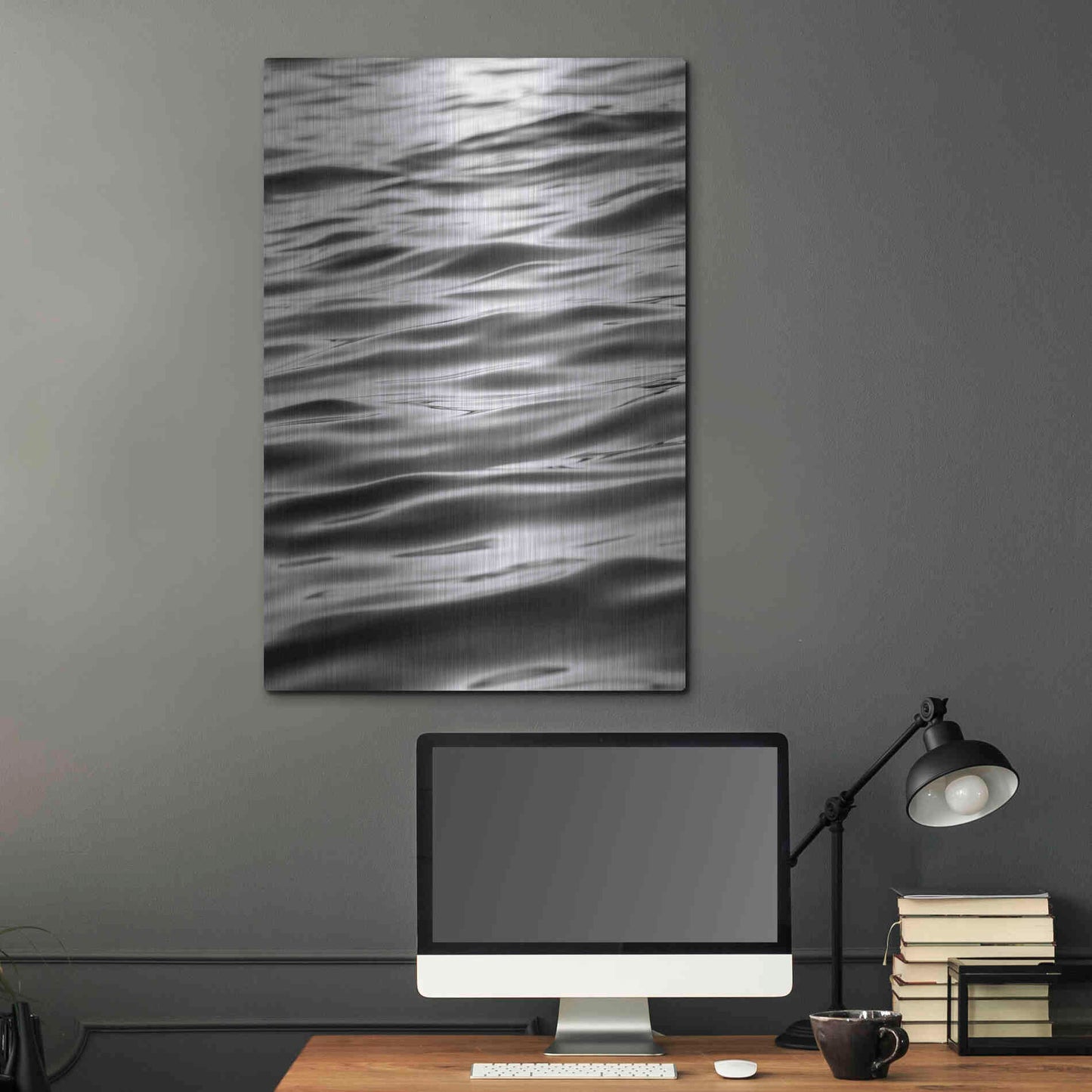 Luxe Metal Art 'Surface' by Design Fabrikken, Metal Wall Art,24x36