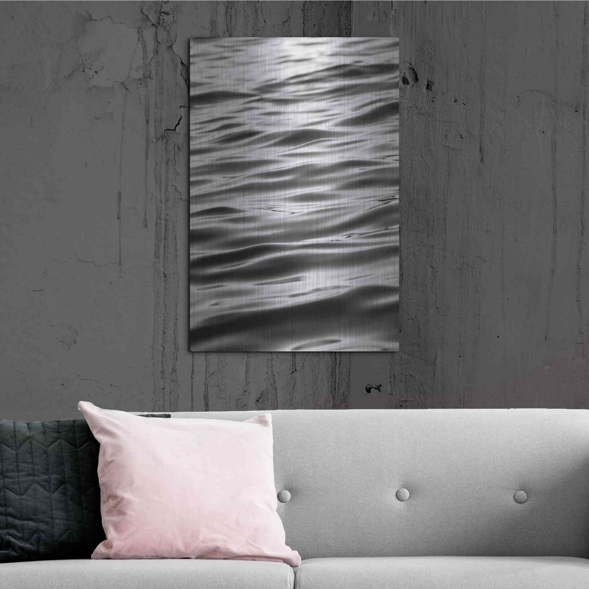 Luxe Metal Art 'Surface' by Design Fabrikken, Metal Wall Art,24x36