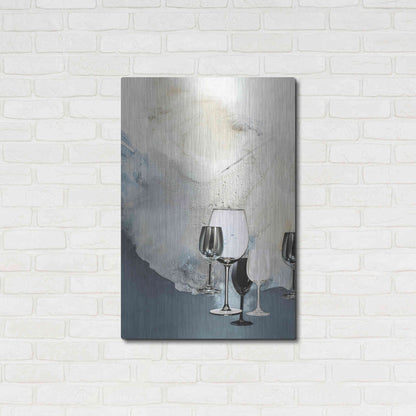 Luxe Metal Art 'The Art of Taste 1' by Design Fabrikken, Metal Wall Art,24x36