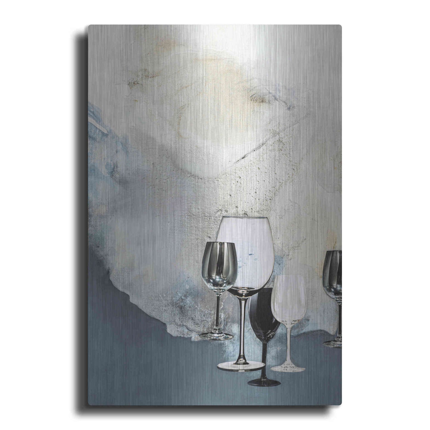 Luxe Metal Art 'The Art of Taste 1' by Design Fabrikken, Metal Wall Art