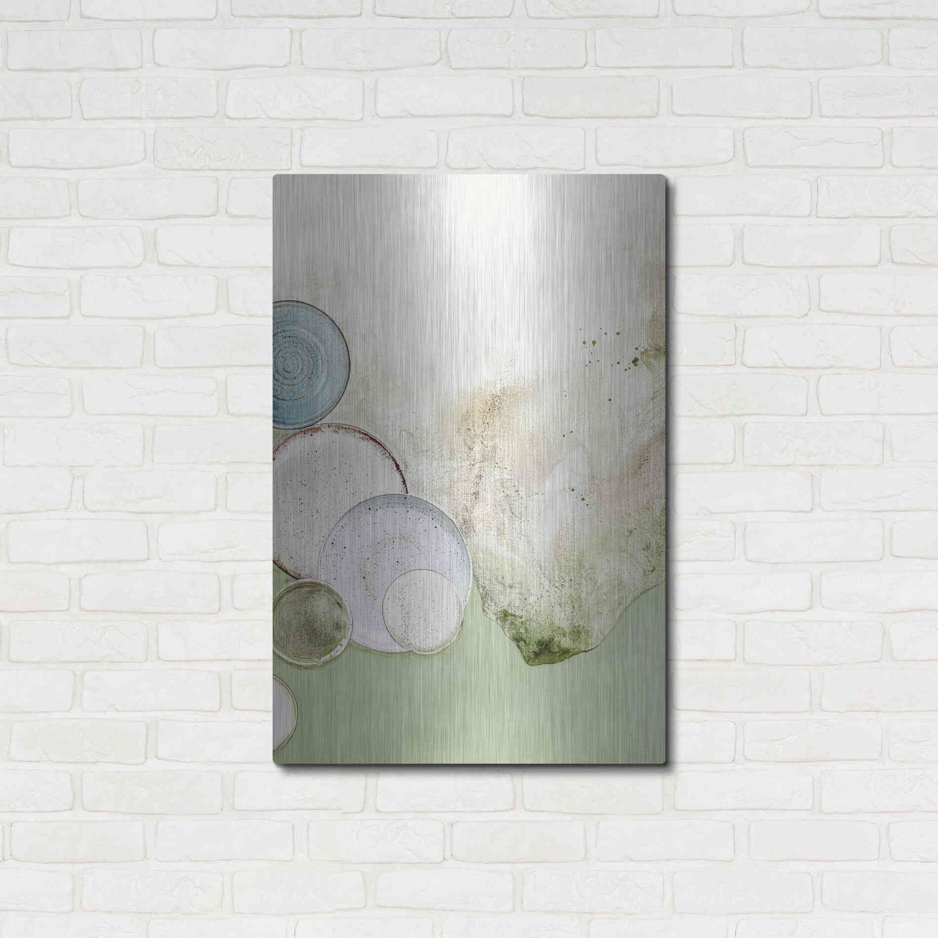 Luxe Metal Art 'The Art of Taste 4' by Design Fabrikken, Metal Wall Art,24x36