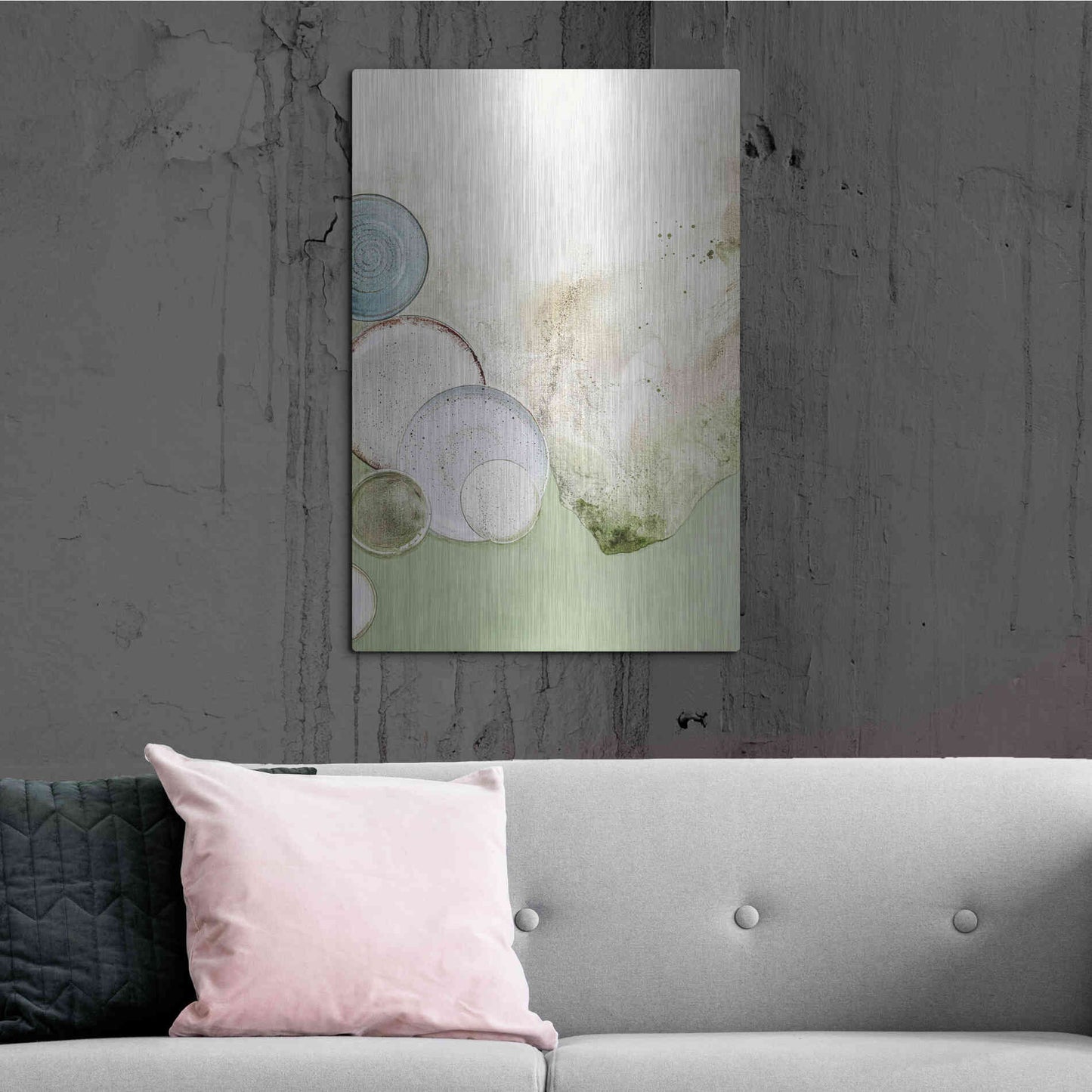 Luxe Metal Art 'The Art of Taste 4' by Design Fabrikken, Metal Wall Art,24x36