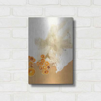 Luxe Metal Art 'The Art of Taste 8' by Design Fabrikken, Metal Wall Art,12x16
