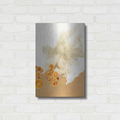 Luxe Metal Art 'The Art of Taste 8' by Design Fabrikken, Metal Wall Art,16x24