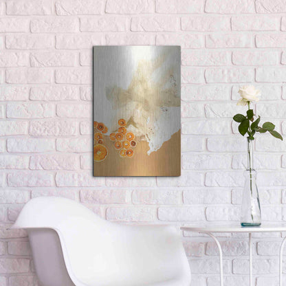 Luxe Metal Art 'The Art of Taste 8' by Design Fabrikken, Metal Wall Art,16x24