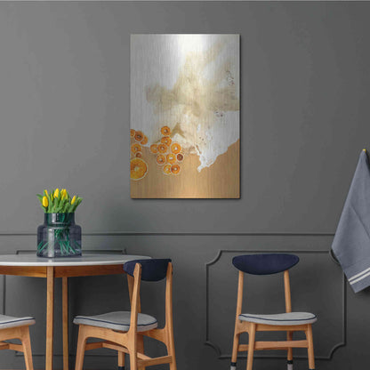 Luxe Metal Art 'The Art of Taste 8' by Design Fabrikken, Metal Wall Art,24x36
