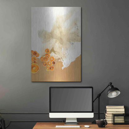 Luxe Metal Art 'The Art of Taste 8' by Design Fabrikken, Metal Wall Art,24x36