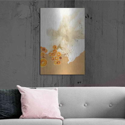 Luxe Metal Art 'The Art of Taste 8' by Design Fabrikken, Metal Wall Art,24x36