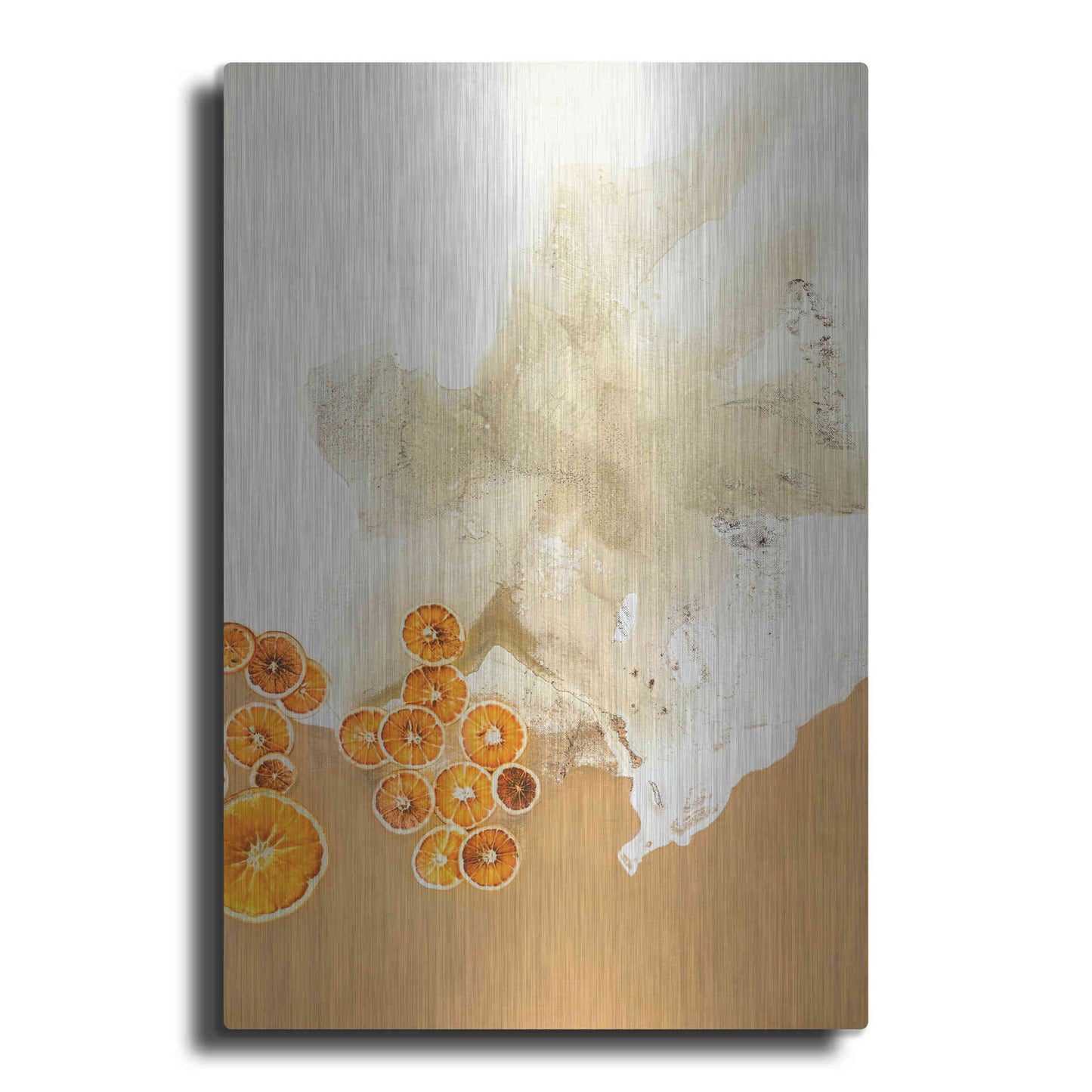 Luxe Metal Art 'The Art of Taste 8' by Design Fabrikken, Metal Wall Art