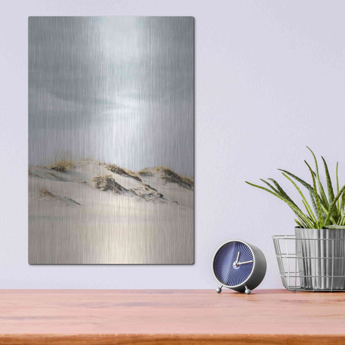 Luxe Metal Art 'The Days' by Design Fabrikken, Metal Wall Art,12x16
