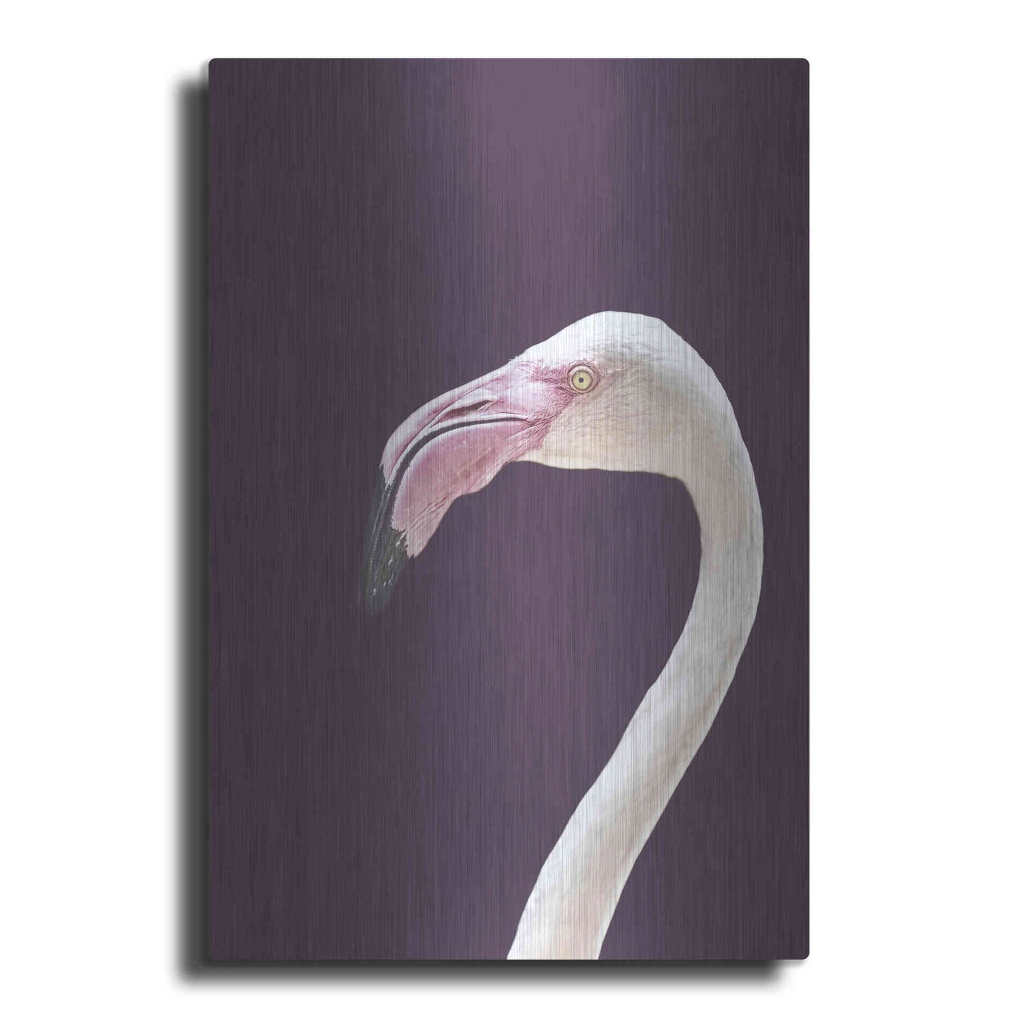 Luxe Metal Art 'The Flamingo' by Design Fabrikken, Metal Wall Art