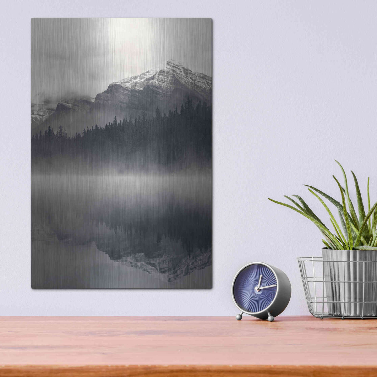 Luxe Metal Art 'The Great Escape' by Design Fabrikken, Metal Wall Art,12x16