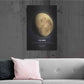Luxe Metal Art 'The Moon 2' by Design Fabrikken, Metal Wall Art,24x36