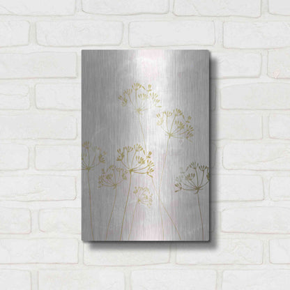 Luxe Metal Art 'The Morning After' by Design Fabrikken, Metal Wall Art,12x16