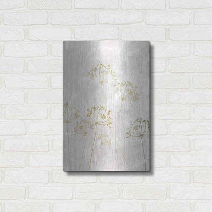 Luxe Metal Art 'The Morning After' by Design Fabrikken, Metal Wall Art,16x24