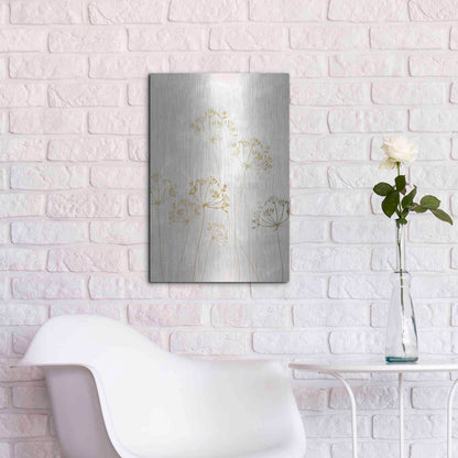 Luxe Metal Art 'The Morning After' by Design Fabrikken, Metal Wall Art,16x24