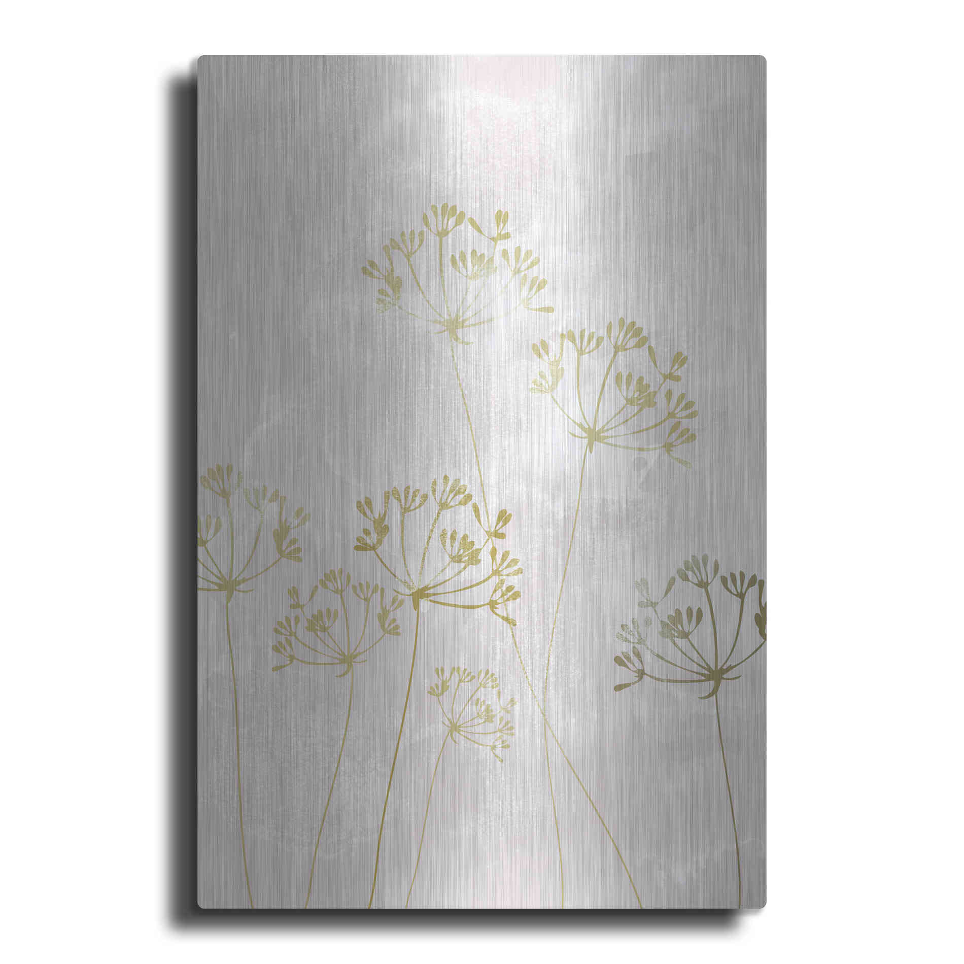 Luxe Metal Art 'The Morning After' by Design Fabrikken, Metal Wall Art