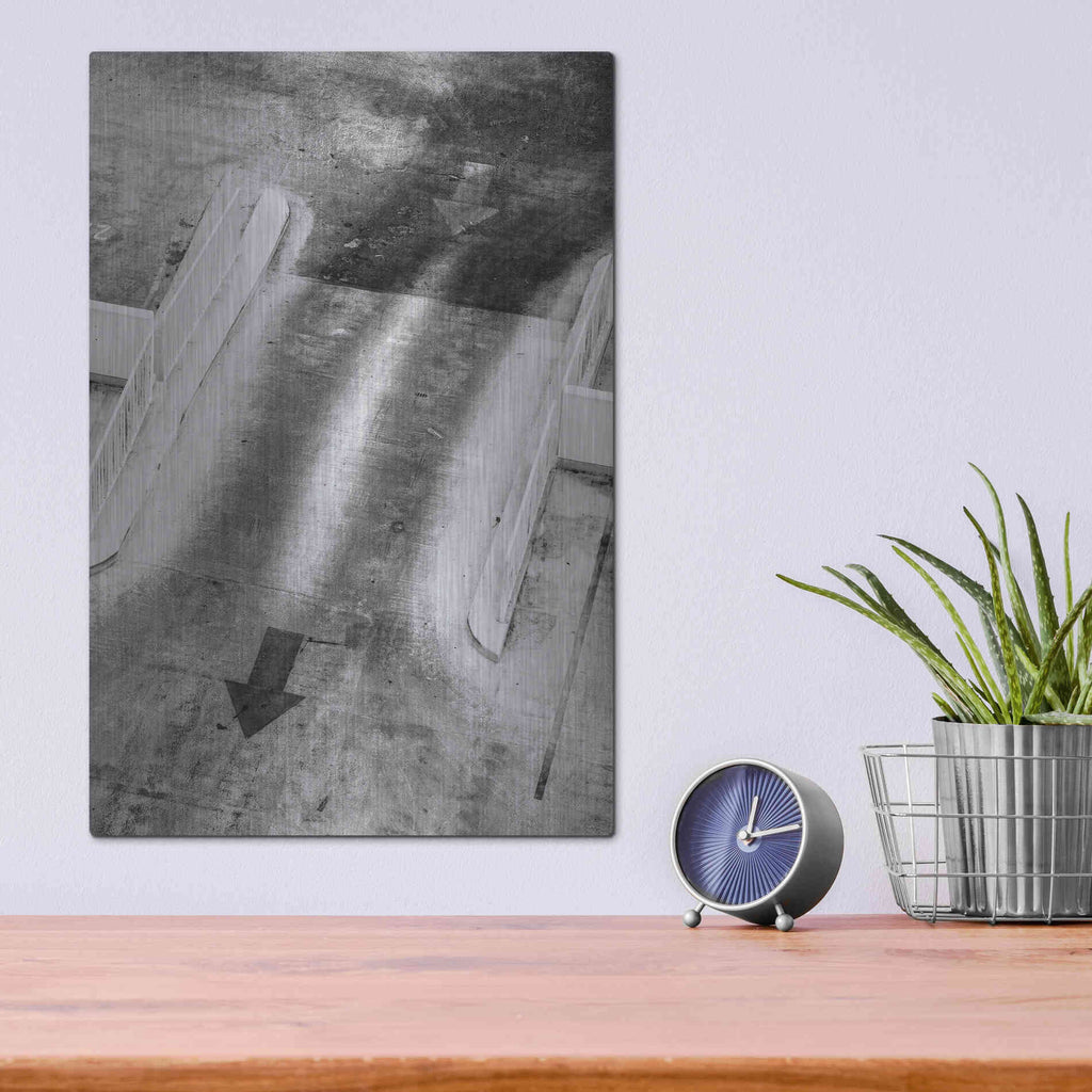 Luxe Metal Art 'The Passing' by Design Fabrikken, Metal Wall Art,12x16