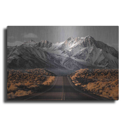 Luxe Metal Art 'The Road 1' by Design Fabrikken, Metal Wall Art